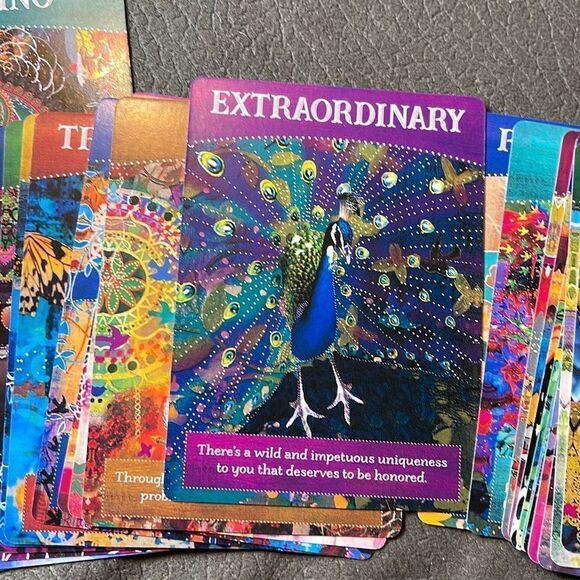 Divine Abundance oracle cards mini deck 51 cards Tosha Silver NEW NIP - Picture 9 of 12